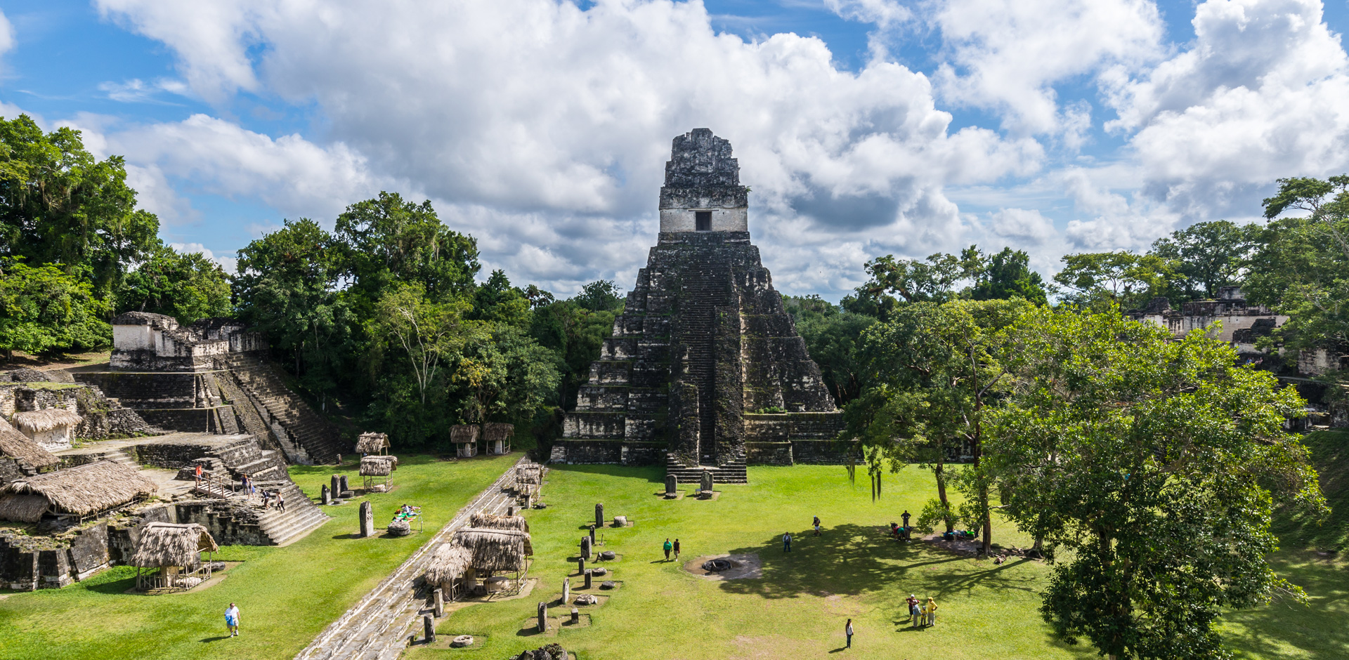 Iconic Mayan Ruins, Tikal, Guatemala