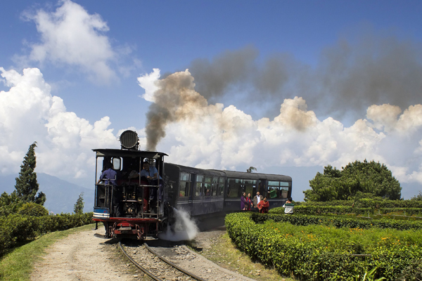 India, Darjeeling, Toy Train