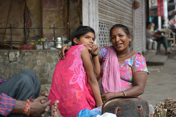 India Streets, Delhi, People
