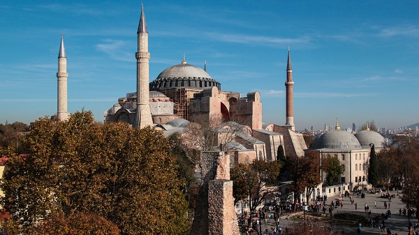 Visit the stunning Hagia Sofia, Istabul