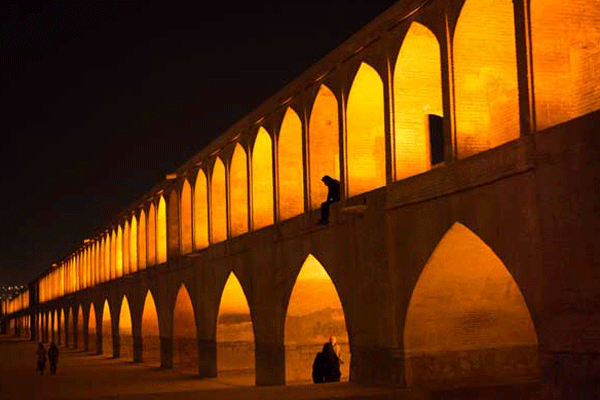 Arches in Esfahan Iran