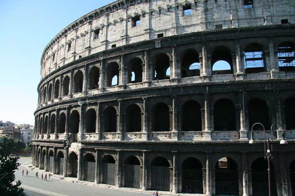 The Colosseum in Rome