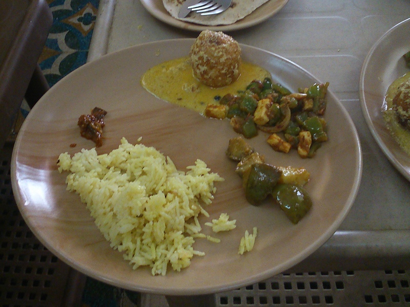 Shakti Singh Cooking Class food