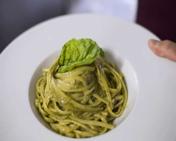 Freshly made pasta Amalfi Coast Italy