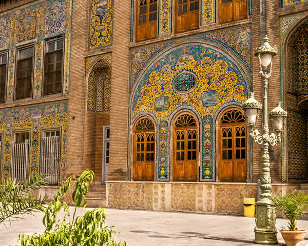Golestan Palace in Tehran Iran