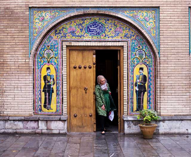 Golestan Palace entrance, Iran