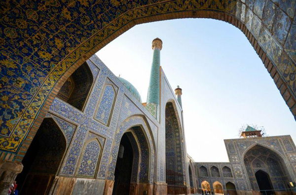 Jameh Mosque in Esfahan Iran