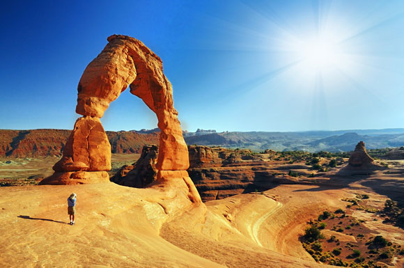 Photography Unique Landscapes. Arches National Park, USA