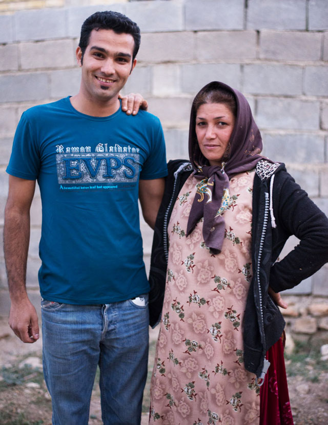 Man and Aunt, Quashqai, Iran