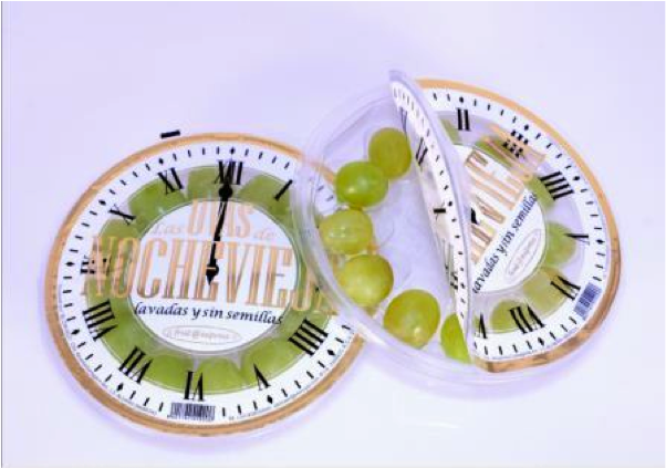 12 grapes for New Years Eve in Spain