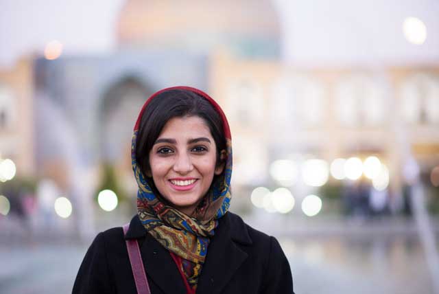 Young woman Iran