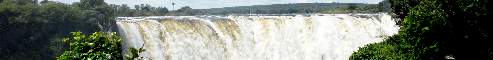 Victoria Falls in Zimbabwe and Zambia