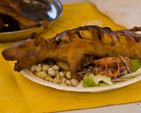 Cuy, Guinea Pig, Food in Peru